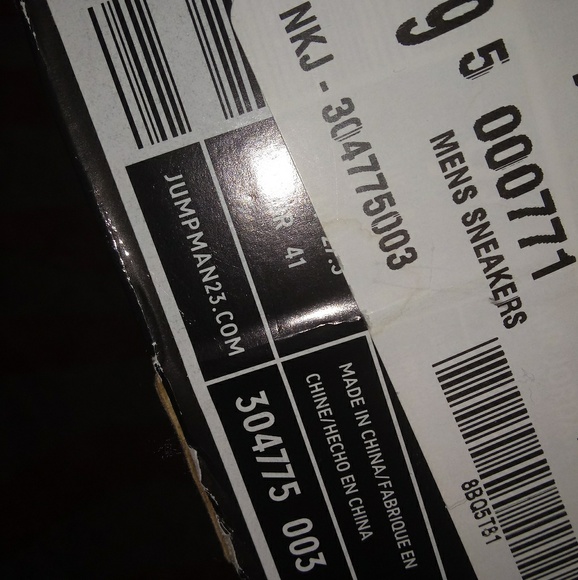 AIR JORDAN Retro 7 Bordeaux 2011 - Picture 8 of 8